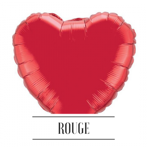 Ballon mylar Coeur rouge