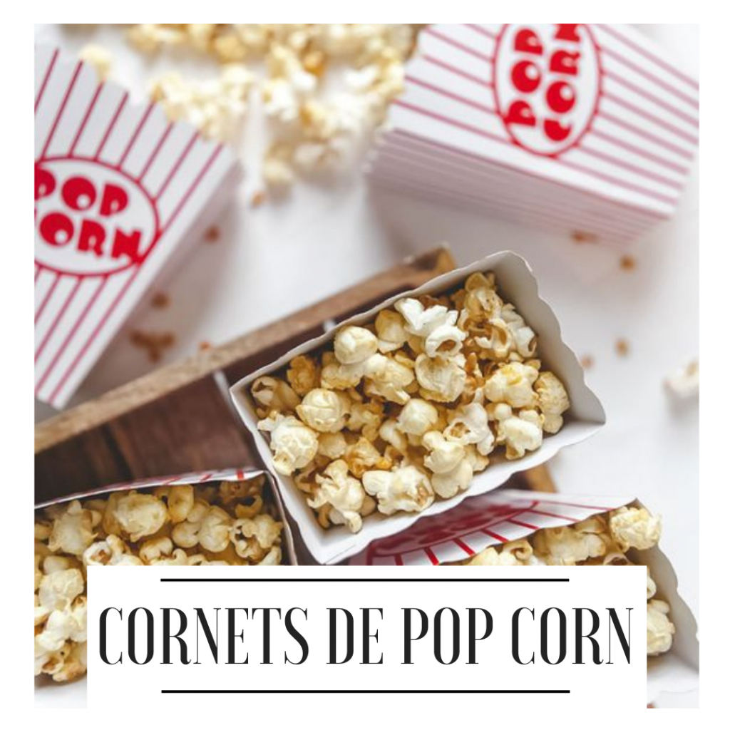 Cornets de Pop Corn