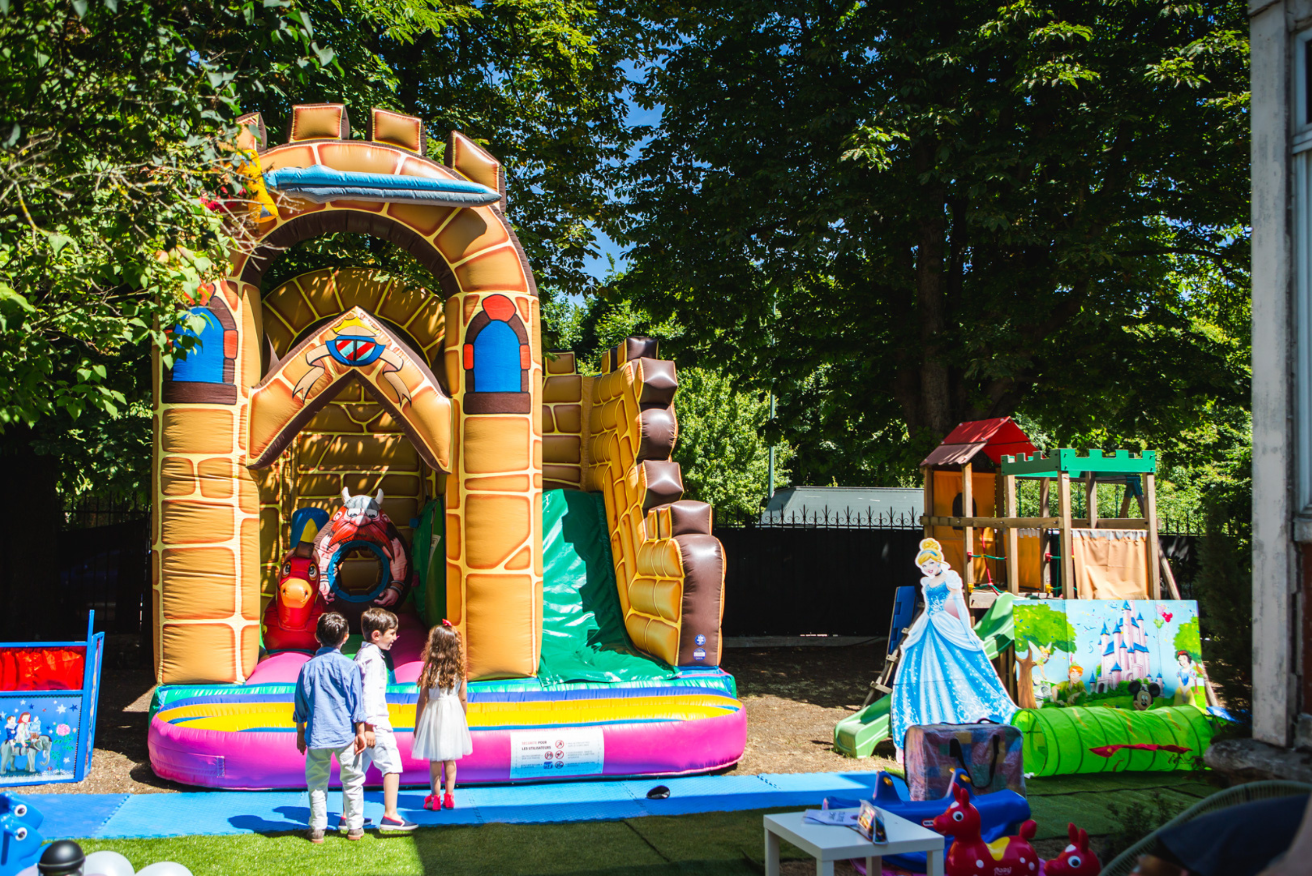 Animation anniversaire en plein air