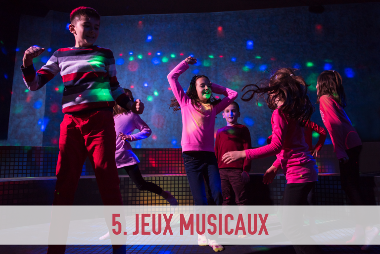 Jeux musicaux et dance party
